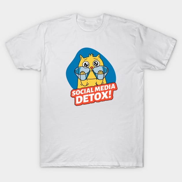 Social media detox T-Shirt by SashaShuba